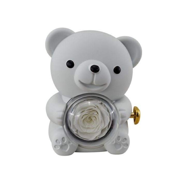 SCATOLA ORSETTO 12X13X16 BIANCA CROSA STAB.